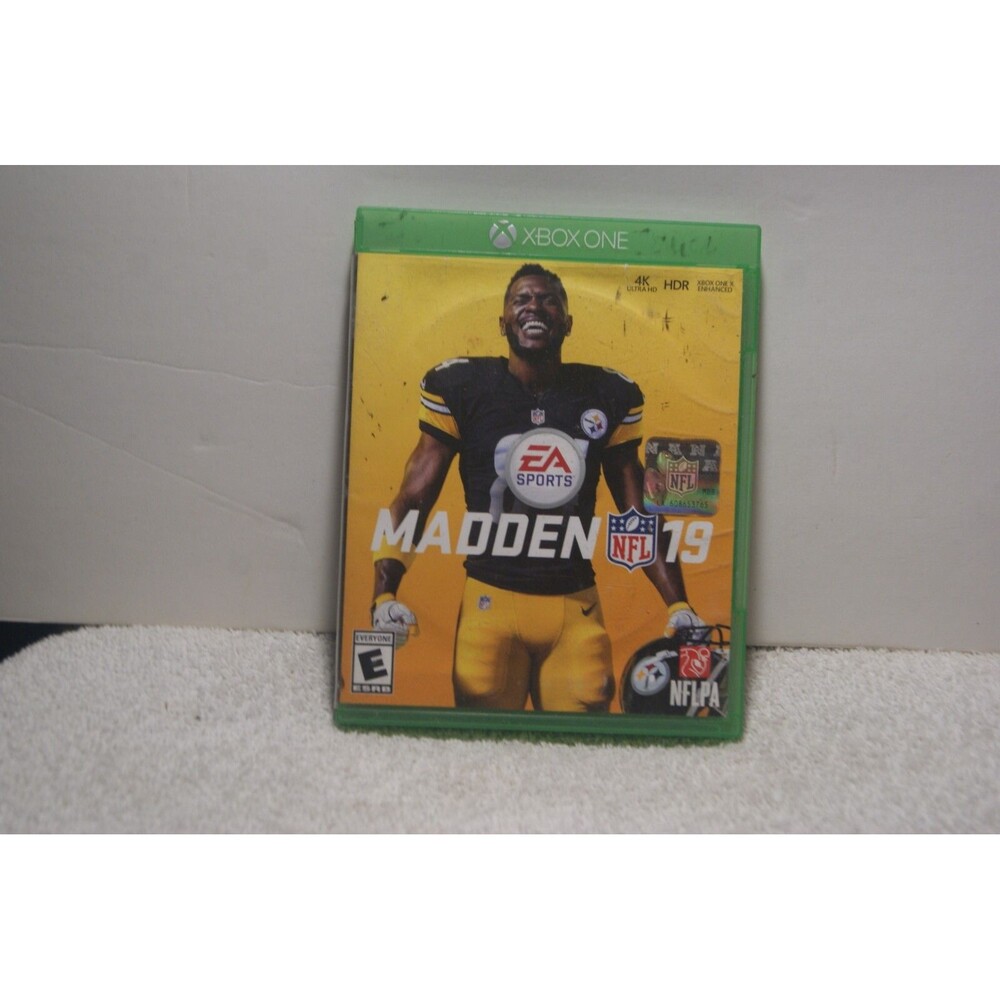 Madden NFL 19 Xbox One - Complete CIB With Inserts Football Sim Action Sports